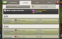 Clã Nv. 19 (QUASE 20) [COC] | Excelente Nome & War Log
