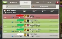 Clã Nv. 19 (QUASE 20) [COC] | Excelente Nome & War Log