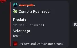 Melhor bot de vendas do Discord com sistemas avançados!