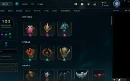 ACC DE COLECIONADOR 1085 SKINS & PAX TF - LEAGUE OF LEGENDS