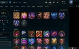ACC DE COLECIONADOR 1085 SKINS & PAX TF - LEAGUE OF LEGENDS