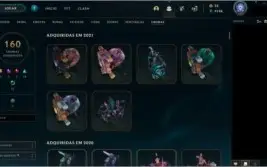 ACC DE COLECIONADOR 1085 SKINS & PAX TF - LEAGUE OF LEGENDS