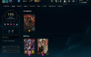 Conta de Lol e Valorant