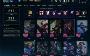 Conta de Lol e Valorant