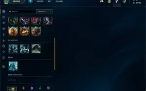 Conta gold 4, Com Troca de senha e email. 107 Skins