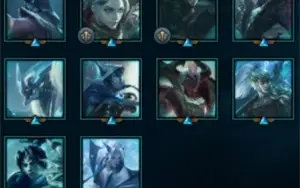 Conta LOL - 267 Skins, com 8 prestígios e 2 ULTIMATE; 15 EM