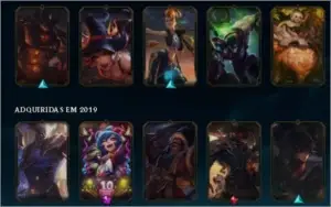 Conta lol platina 2 60% de winrate