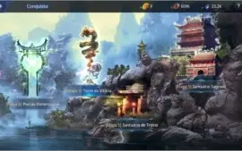 Vendo conta lvl 46 49k de power, 1 spirit epico