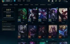 Contas league of legends