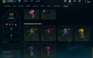 Contas league of legends