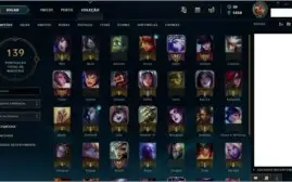 Conta League of Legends Platina 2