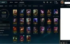 Conta League of Legends Platina 2