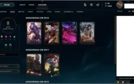 Conta League of Legends Platina 2