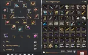 Conta Black Desert Online Bruxa 61,247 kutum