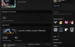 Conta Csgo Prime + Jogos + Level 22 (Full Acesso!)