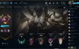 Conta League Of Legends Level 502 Platina