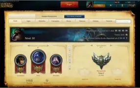 CONTA PRATA V,40 CAMPEÕES, 5 SKINS, PREÇO BAIXO