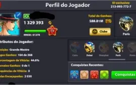 Conta 8 Ball Pool 7 Tacos Lendarios - Melhor preco