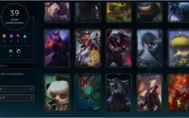 Conta League of Legends Platina com skins raras