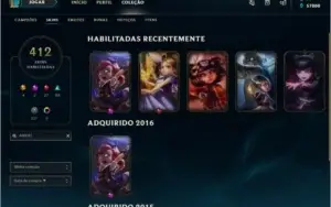 Conta premium - 412 Skins -Annie Hextech-Vayne Soulstealer