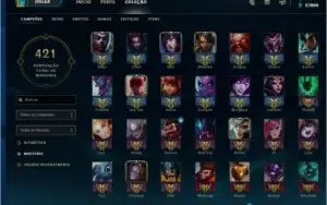 Conta premium - 412 Skins -Annie Hextech-Vayne Soulstealer