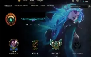 CONTA PLATINA #137 CAMPEÕES #109 SKINS #ENTREGA IMEDIATA
