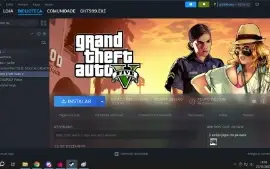 Conta Steam Com Gtav + 20 Reais Na Carteira Steam