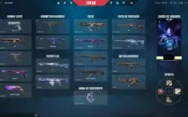 Conta com skins (Diamante 1) Full acesso