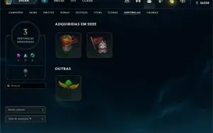 Conta FERRO 4 - Smurf LOL (league of legends) ELOMOON