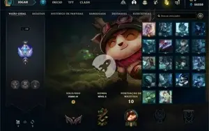 Conta FERRO 4 - Smurf LOL (league of legends) ELOMOON