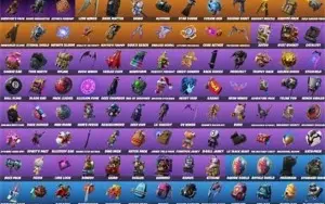 conta fortnite renegade raider + skins raras