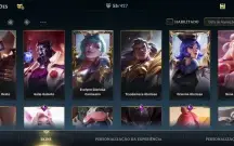 Conta Wild Rift 55 Skins, Todos Os Champs