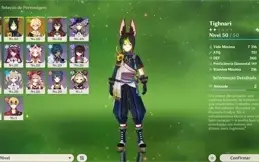 TIGHNARI + MONA C1 + ATLAS CELESTIAL + BANNER GARANTIDO