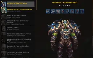 Conta WoW warrior set elite Legion