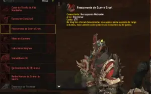 Conta WoW warrior set elite Legion