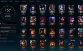 Conta G4, 69 Skins e + de 120 Campeões!
