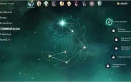 Conta com Venti com constelação + 3 armas 5 estrelas.