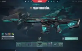 Conta valorant com mais de 1800 gastos em skins