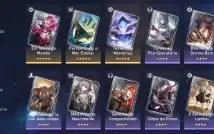 Honkai Star Rail BladeE1+FuXuan+Luocha+Dan Heng IL+BronyaE1