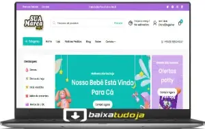Loja Para Produtos Infantis Em Wordpress Completa