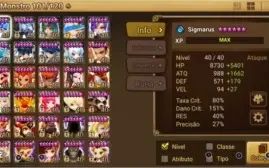 Conta SW com Nat5* LD, 13 Nat5*, todos IFRITS, Homúnculo