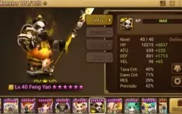 Conta SW com Nat5* LD, 13 Nat5*, todos IFRITS, Homúnculo