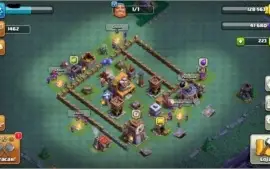 Conta clash of clans,cv 8 bem upado,FUNCIONA APENAS IOS