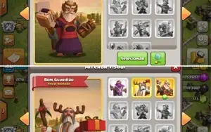 CONTA CV11 MURO FULL CLASH OF CLANS