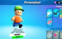Conta Stumble guys com 5000 gemas gastas