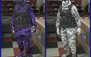 Conta mod de GTA online Xbox series com corridinha e trajes