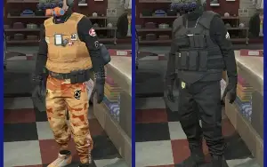 Conta mod de GTA online Xbox series com corridinha e trajes