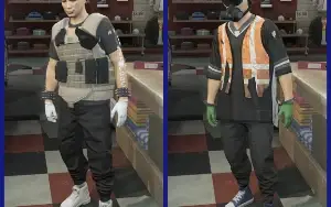 Conta mod de GTA online Xbox series com corridinha e trajes