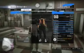 Conta mod de GTA online Xbox series com corridinha e trajes