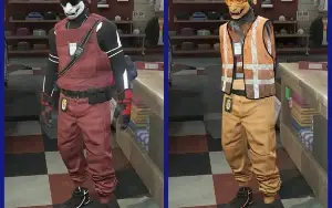 Conta mod de GTA online Xbox series com corridinha e trajes